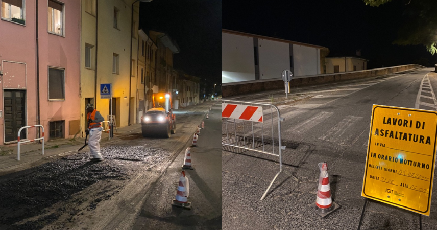 Lavori in strada Immagine di Lavori in strada