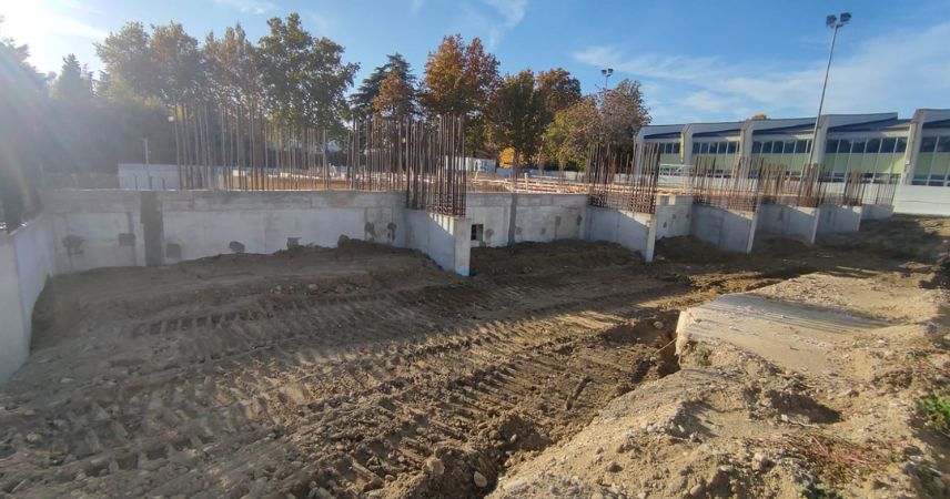 Lavori piscina comunale Cesena